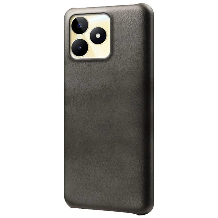 For Realme Narzo N53 4G Case PU Leather+PC Calf Texture Phone Protective Shell