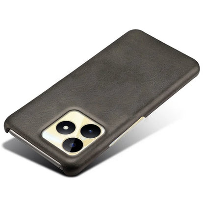 For Realme Narzo N53 4G Case PU Leather+PC Calf Texture Phone Protective Shell
