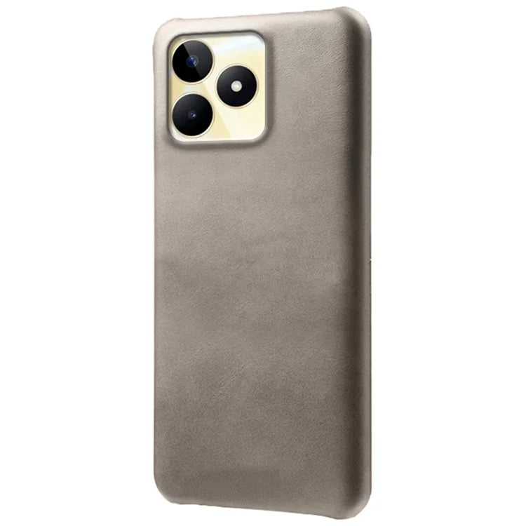For Realme Narzo N53 4G Case PU Leather+PC Calf Texture Phone Protective Shell
