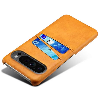 For Google Pixel 9 Pro Shockproof Case Hard PC Card Holder Back Phone Cover