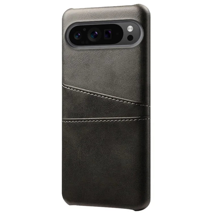 For Google Pixel 9 Pro Shockproof Case Hard PC Card Holder Back Phone Cover