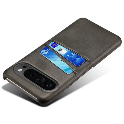 For Google Pixel 9 Pro Shockproof Case Hard PC Card Holder Back Phone Cover