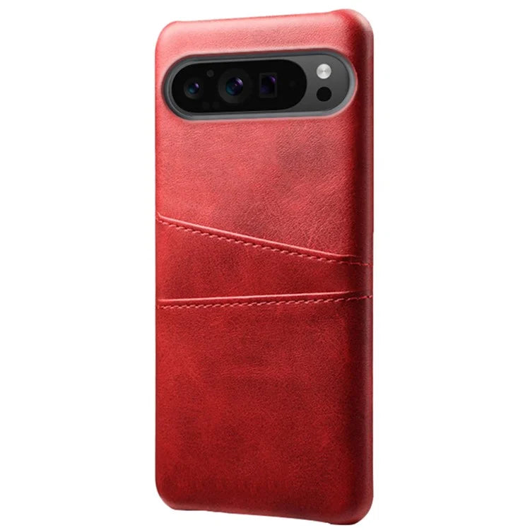For Google Pixel 9 Pro Shockproof Case Hard PC Card Holder Back Phone Cover