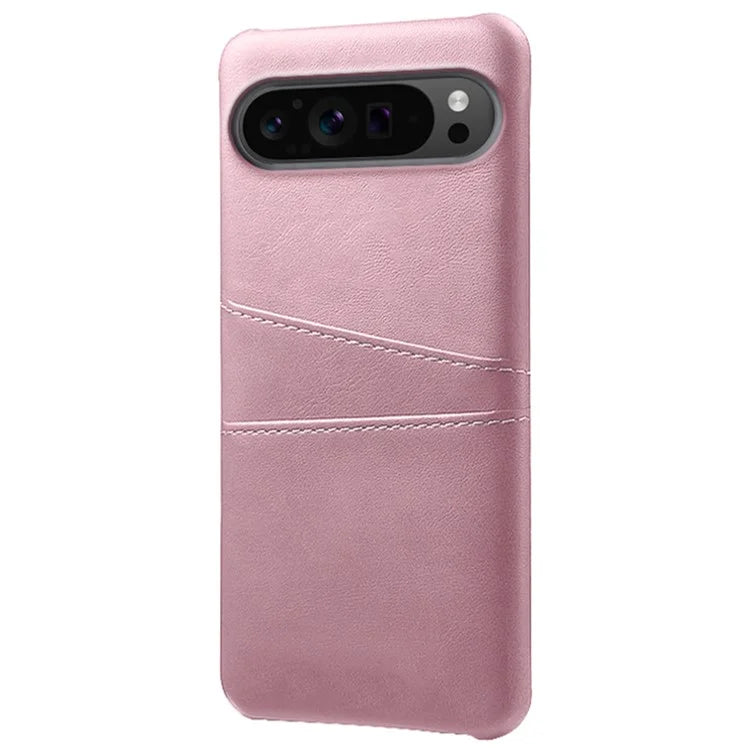 For Google Pixel 9 Pro Shockproof Case Hard PC Card Holder Back Phone Cover