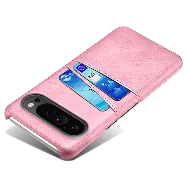 For Google Pixel 9 Pro Shockproof Case Hard PC Card Holder Back Phone Cover