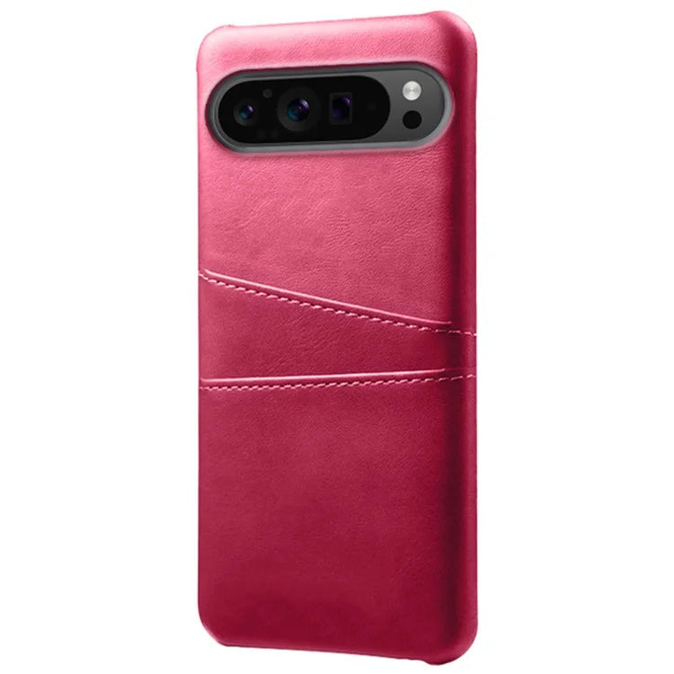 For Google Pixel 9 Pro Shockproof Case Hard PC Card Holder Back Phone Cover