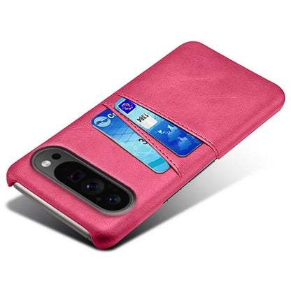 For Google Pixel 9 Pro Shockproof Case Hard PC Card Holder Back Phone Cover