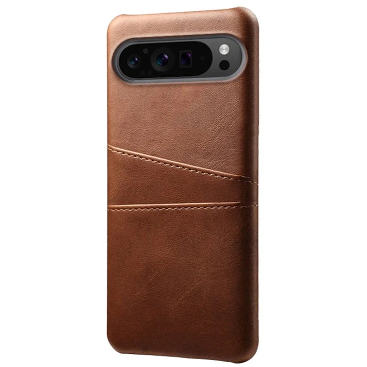 For Google Pixel 9 Pro Shockproof Case Hard PC Card Holder Back Phone Cover