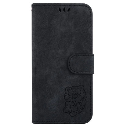 For Oppo Reno11 F 5G / F25 Pro 5G Cell Phone Case Lovely Tiger Imprinted Leather Anti-scratch Cover