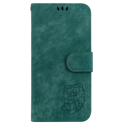 For Oppo Reno11 F 5G / F25 Pro 5G Cell Phone Case Lovely Tiger Imprinted Leather Anti-scratch Cover