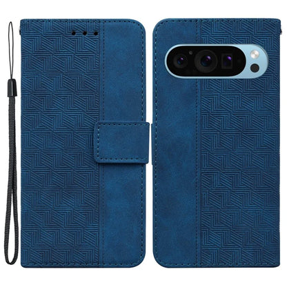 For Google Pixel 9 Case PU Leather Shockproof Imprinted Flip Phone Cover with Wallet Stand
