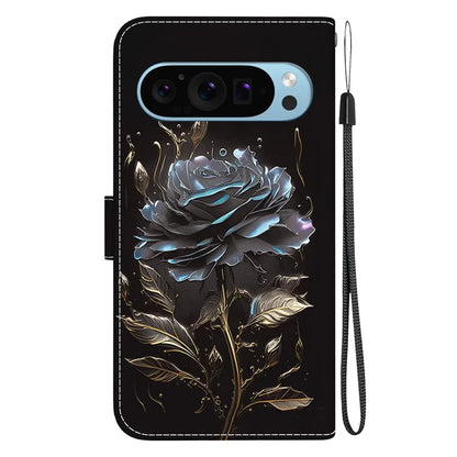 Stand Case for Google Pixel 9 , Pattern Printing PU Leather + TPU Phone Cover
