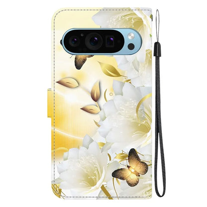 Stand Case for Google Pixel 9 , Pattern Printing PU Leather + TPU Phone Cover