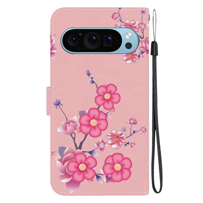 Stand Case for Google Pixel 9 , Pattern Printing PU Leather + TPU Phone Cover