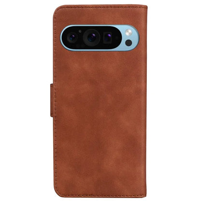 For Google Pixel 9 Wallet Case PU Leather + TPU Cell Phone Stand Cover
