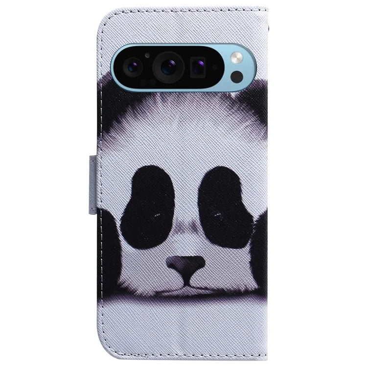 For Google Pixel 9 Phone Case Pattern Printing Wallet Design Leather Shell