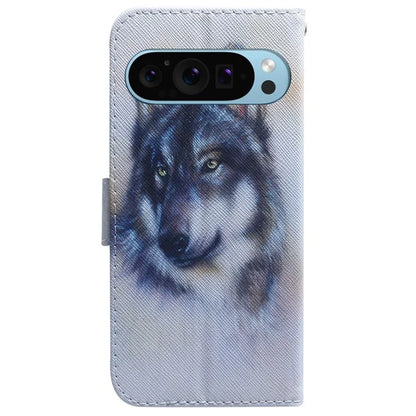 For Google Pixel 9 Phone Case Pattern Printing Wallet Design Leather Shell