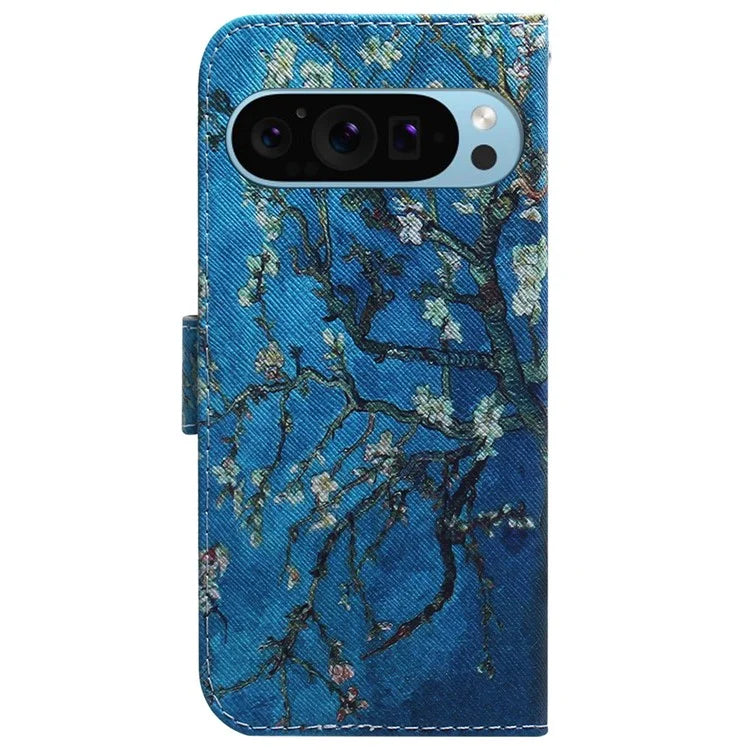 For Google Pixel 9 Phone Case Pattern Printing Wallet Design Leather Shell