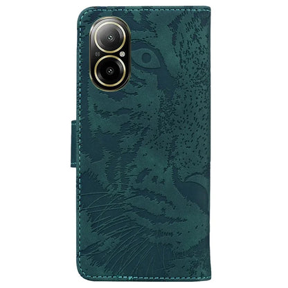 For Realme C67 4G Cell Phone Cover Tiger Imprinted Pattern Phone Case