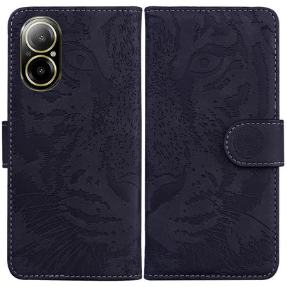 For Realme C67 4G Cell Phone Cover Tiger Imprinted Pattern Phone Case