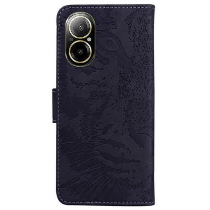 For Realme C67 4G Cell Phone Cover Tiger Imprinted Pattern Phone Case