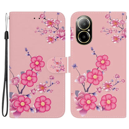 For Realme C67 4G Case Folio Leather Wallet Pattern Phone Cover