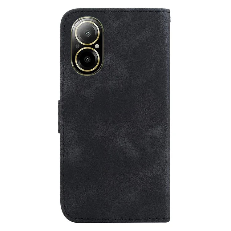 For Realme C67 4G Case Wallet Flip Leather Phone Cover 7-Shape Pattern