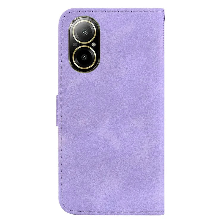 For Realme C67 4G Case Wallet Flip Leather Phone Cover 7-Shape Pattern