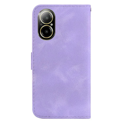 For Realme C67 4G Case Wallet Flip Leather Phone Cover 7-Shape Pattern