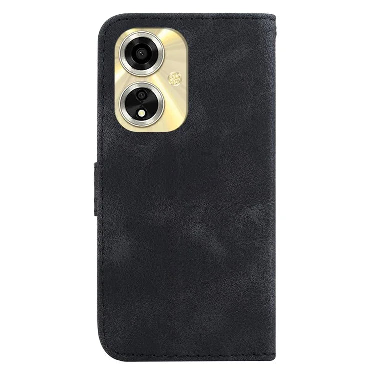 For Oppo A59 5G / A2m 5G Case Wallet Stand Leather Phone Cover 7-Shape Pattern