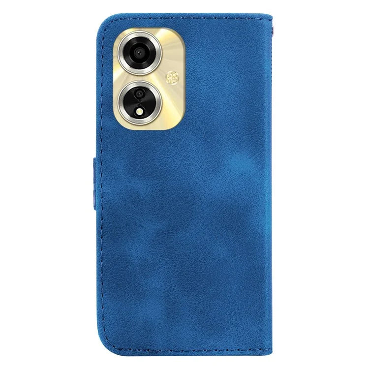 For Oppo A59 5G / A2m 5G Case Wallet Stand Leather Phone Cover 7-Shape Pattern