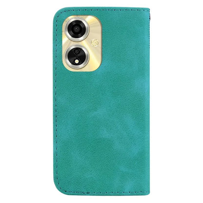 For Oppo A59 5G / A2m 5G Case Wallet Stand Leather Phone Cover 7-Shape Pattern