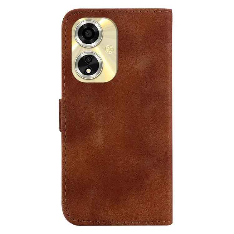 For Oppo A59 5G / A2m 5G Case Wallet Stand Leather Phone Cover 7-Shape Pattern