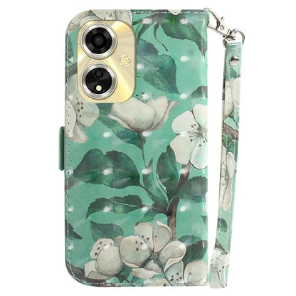 For Oppo A59 5G / A2m 5G Wallet Phone Case Pattern Printed Leather Flip Cover with Strap