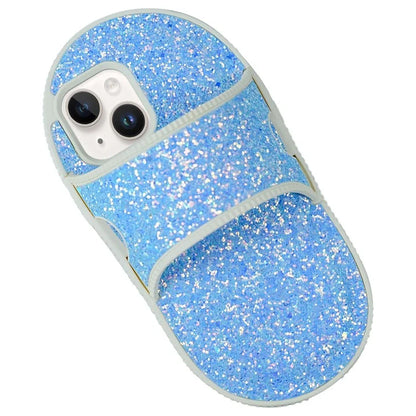 For iPhone 14 TPU Case Slipper Style Kickstand Shockproof Phone Cover