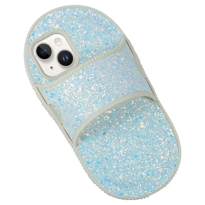 For iPhone 14 TPU Case Slipper Style Kickstand Shockproof Phone Cover