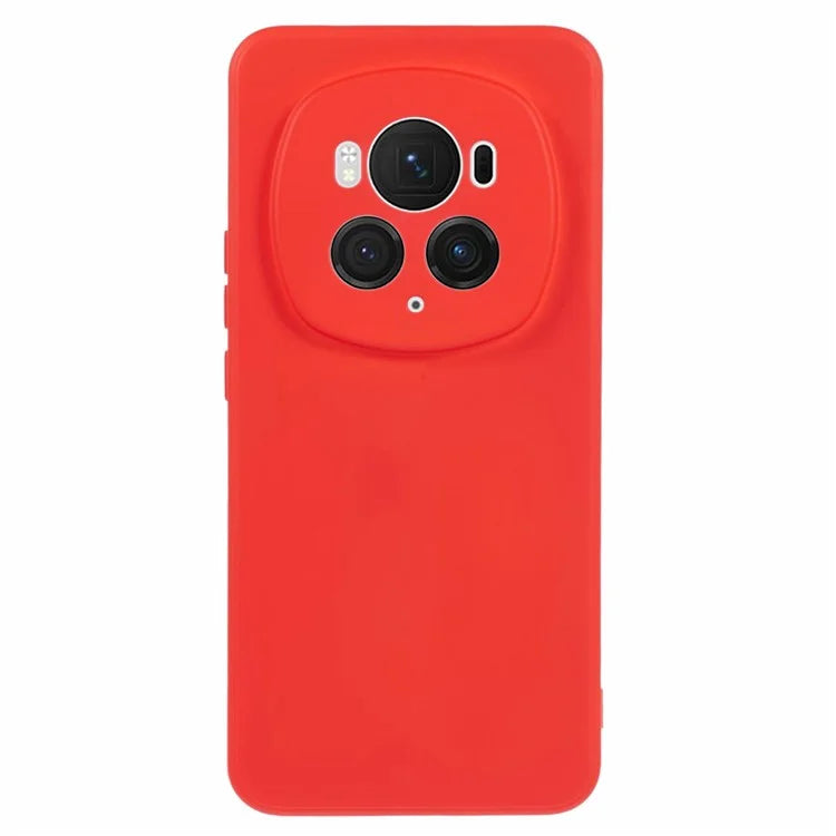 For Honor Magic6 Pro 5G Case Flexible TPU Fiber Lining Phone Cover (Precise Lens Cutout)