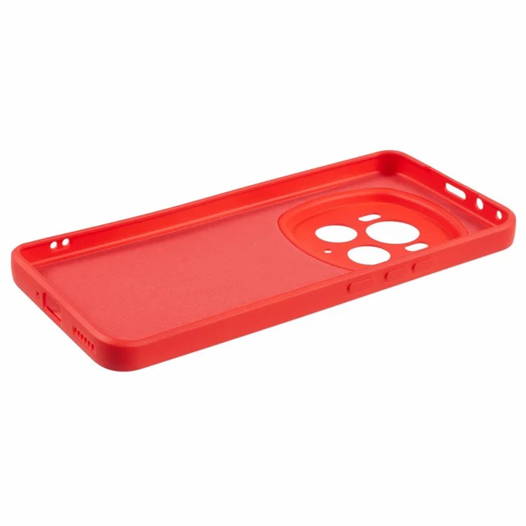 For Honor Magic6 Pro 5G Case Flexible TPU Fiber Lining Phone Cover (Precise Lens Cutout)