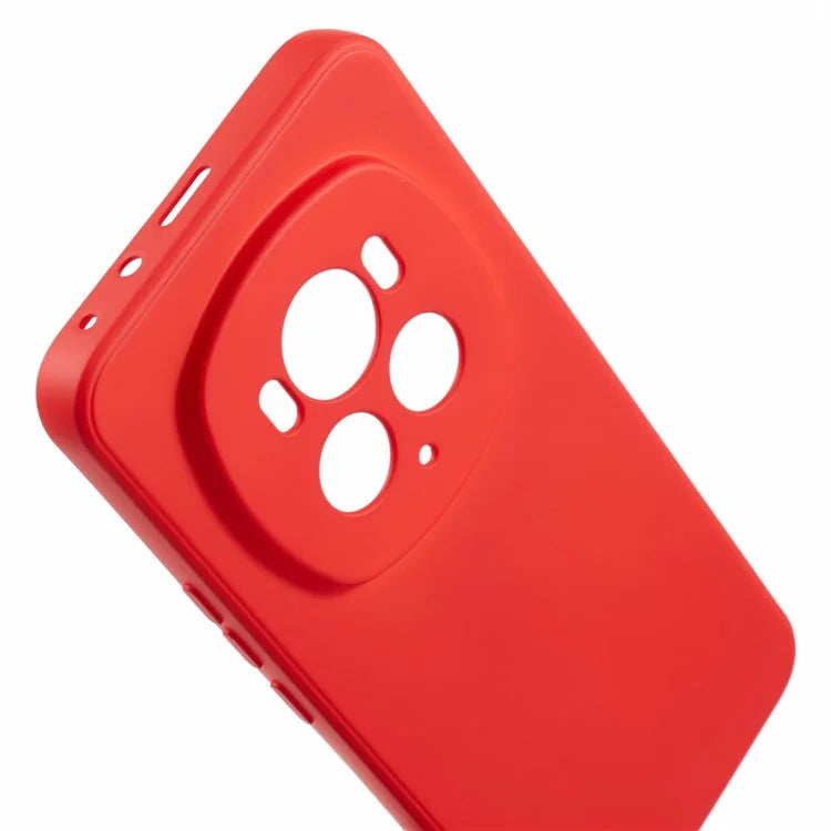 For Honor Magic6 Pro 5G Case Flexible TPU Fiber Lining Phone Cover (Precise Lens Cutout)