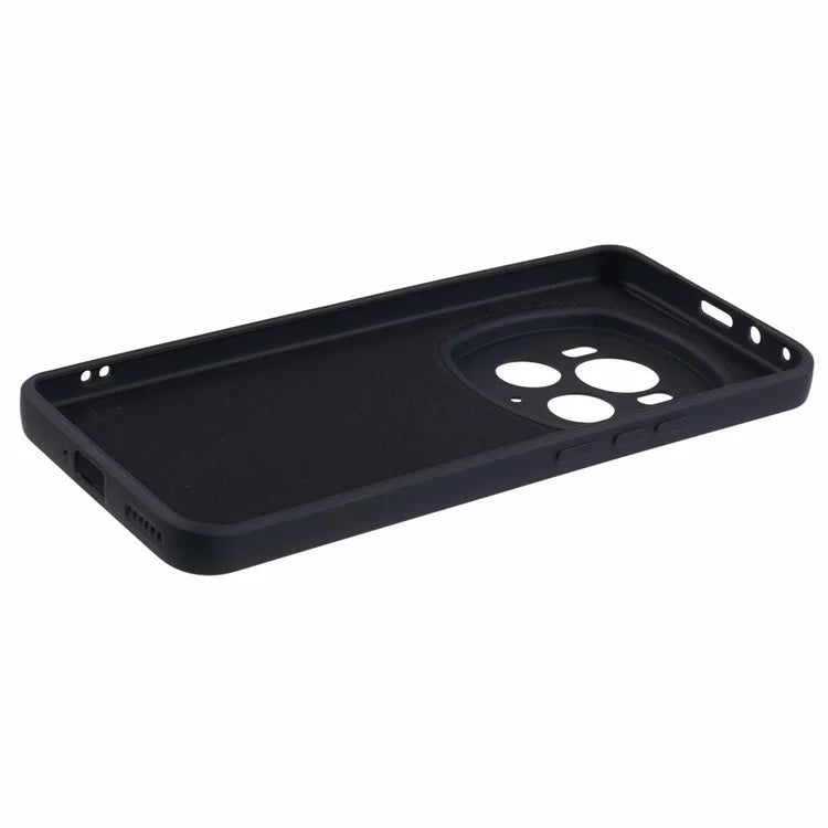 For Honor Magic6 Pro 5G Case Flexible TPU Fiber Lining Phone Cover (Precise Lens Cutout)