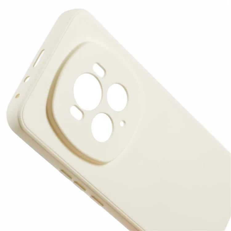 For Honor Magic6 Pro 5G Case Flexible TPU Fiber Lining Phone Cover (Precise Lens Cutout)