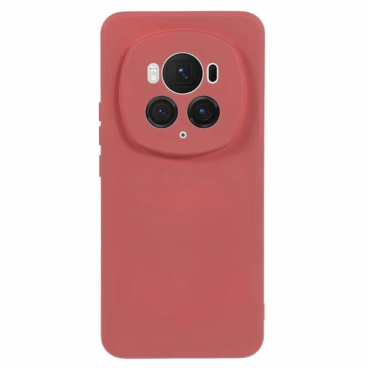 For Honor Magic6 Pro 5G Case Flexible TPU Fiber Lining Phone Cover (Precise Lens Cutout)