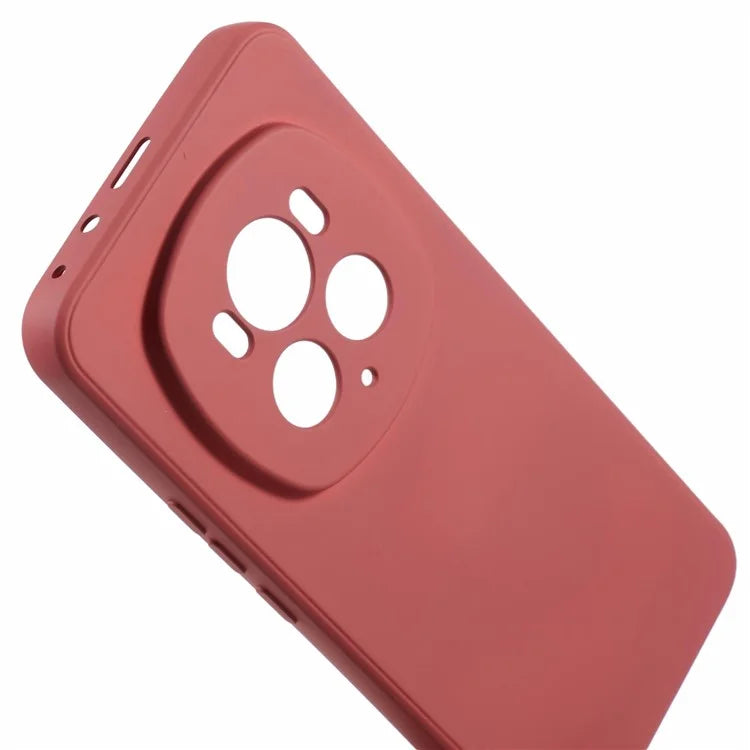 For Honor Magic6 Pro 5G Case Flexible TPU Fiber Lining Phone Cover (Precise Lens Cutout)