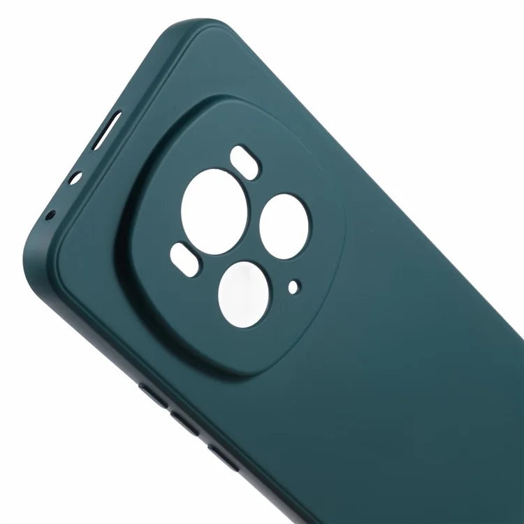 For Honor Magic6 Pro 5G Case Flexible TPU Fiber Lining Phone Cover (Precise Lens Cutout)