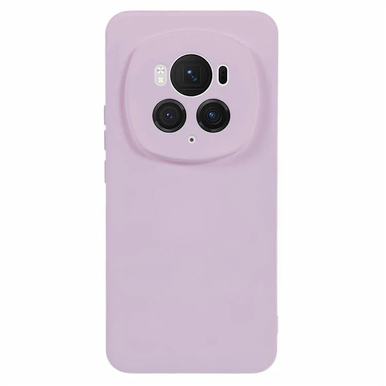 For Honor Magic6 Pro 5G Case Flexible TPU Fiber Lining Phone Cover (Precise Lens Cutout)