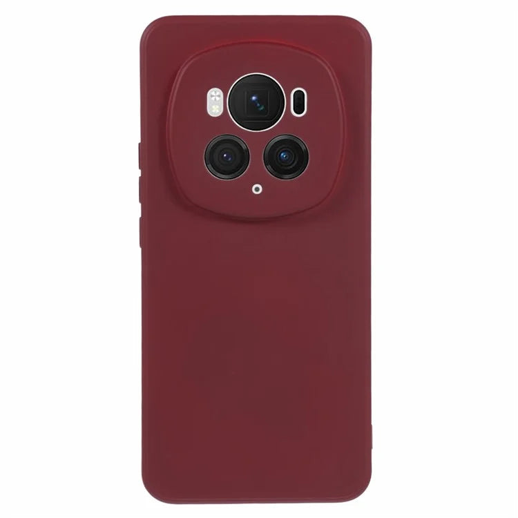 For Honor Magic6 Pro 5G Case Flexible TPU Fiber Lining Phone Cover (Precise Lens Cutout)