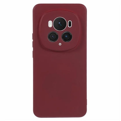 For Honor Magic6 Pro 5G Case Flexible TPU Fiber Lining Phone Cover (Precise Lens Cutout)