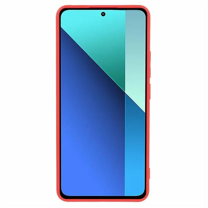 For Xiaomi Redmi Note 13 4G Case Soft TPU Fiber Lining Phone Shell (Precise Lens Cutout)