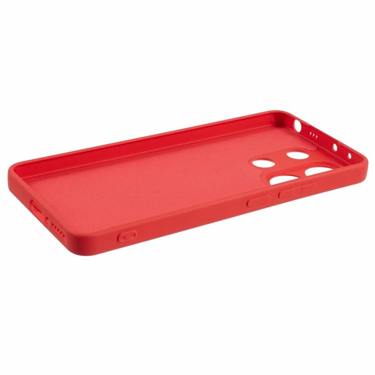 For Xiaomi Redmi Note 13 4G Case Soft TPU Fiber Lining Phone Shell (Precise Lens Cutout)