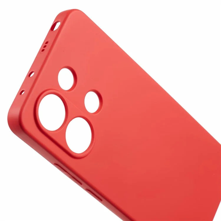 For Xiaomi Redmi Note 13 4G Case Soft TPU Fiber Lining Phone Shell (Precise Lens Cutout)